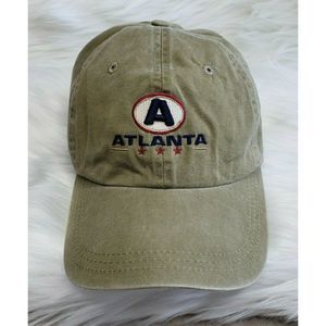 ATLANTA Ahead Headgear Stitched Adjustable Cap